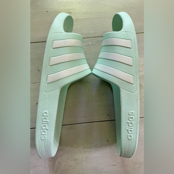 Adidas Comfort Slides, Size 9 - Picture 2 of 5